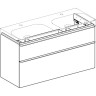 Тумба для комплекта GEBERIT SMYLE SQUARE 500,356.JR.1 118 см пекан