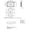 Зеркало с подсветкой GEBERIT CITTERIO 500,572.JI.1 90 см